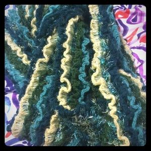 knitted infinity scarf